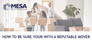 How To Be Sure You Are With a Reputable Mover